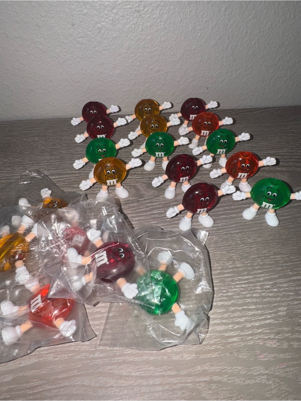 Vintage M&M Character Christmas Light "Covers"-Only 1990's Lot of 20 Collectible